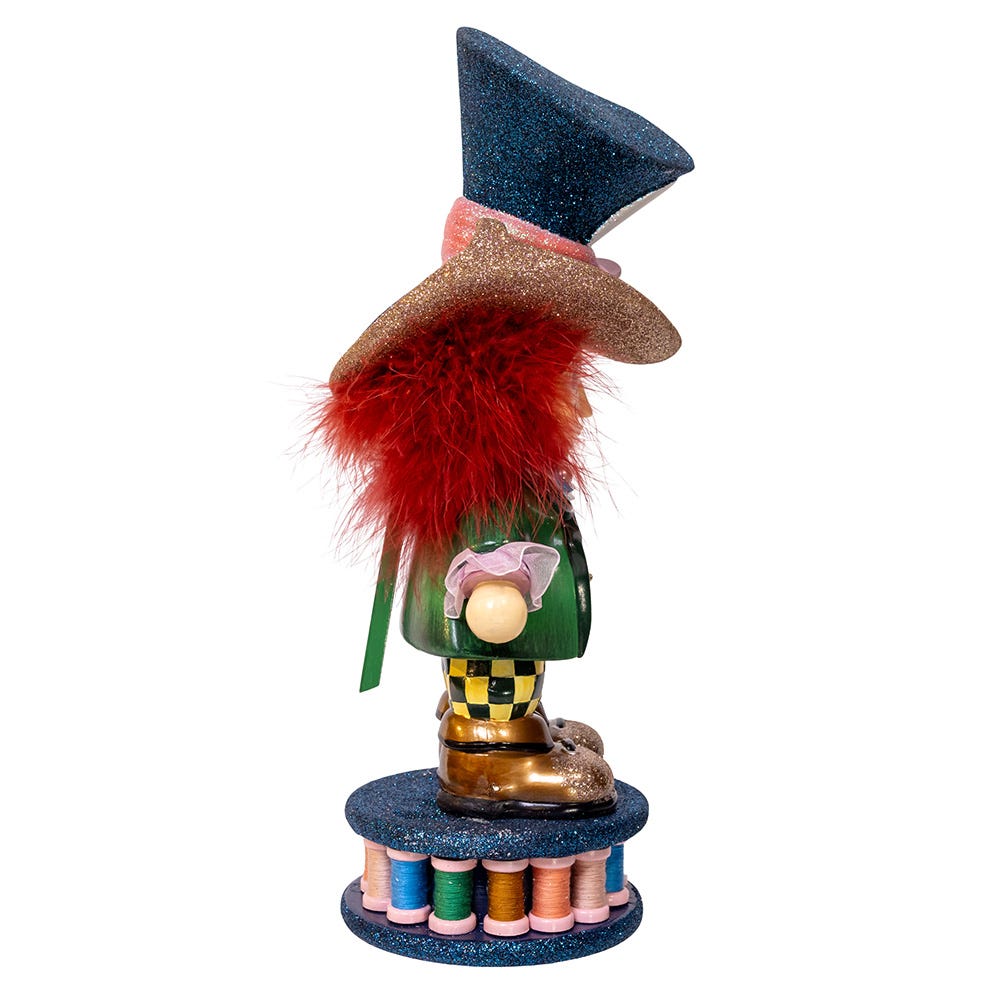 Kurt Adler 13-Inch Hollywood Nutcrackers Mad Hatter Nutcracker